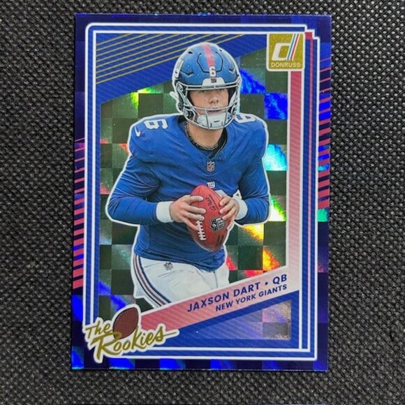 Jaxson Dart - 2025 Panini Donruss The Rookies #2 New York Giants (RC) Rookie - Picture 1 of 2